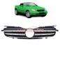 Preview: Upgrade Design Kühlergrill / Sportgrill passend für Mercedes Benz SLK R170 96-04 Hochglanz schwarz / chrom
