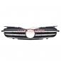 Preview: Upgrade Design Kühlergrill / Sportgrill passend für Mercedes Benz SLK R170 96-04 Hochglanz schwarz / chrom