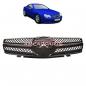 Preview: Upgrade Design Kühlergrill / Sportgrill für Mercedes SL (R230) Vor-Facelift 01-06 Hochglanz schwarz