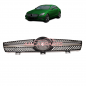 Preview: Upgrade Design Kühlergrill / Sportgrill für Mercedes CLS (C219) Vor-Facelift 04-08 Hochglanz schwarz / chrom