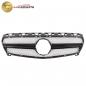 Preview: Upgrade Design Kühlergrill / Sportgrill passend für Mercedes Benz A-Klasse W176 12-15 Matt schwarz / Hochglanz schwarz