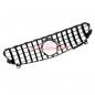 Preview: Upgrade Design Kühlergrill / Sportgrill passend für Mercedes Benz A-Klasse W176 Facelift 15-18 Hochglanz schwarz