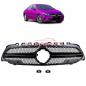 Preview: Upgrade Design Kühlergrill / Sportgrill passend für Mercedes Benz A-Klasse V177 / W177 18-23 Matt schwarz / Hochglanz schwarz