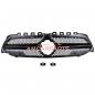 Preview: Upgrade Design Kühlergrill / Sportgrill passend für Mercedes Benz A-Klasse V177 / W177 18-23 Matt schwarz / Hochglanz schwarz