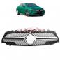 Preview: Upgrade Design Kühlergrill / Sportgrill passend für Mercedes Benz A-Klasse V177 / W177 18+ Matt schwarz / Matt silber