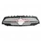 Preview: Upgrade Design Kühlergrill / Sportgrill passend für Mercedes Benz A-Klasse V177 / W177 18+ Matt schwarz / Matt silber