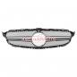 Preview: Upgrade Design Kühlergrill / Sportgrill passend für Mercedes Benz C-Klasse W205 / S205 / A205 / C205 13-18 Matt schwarz / Matt silber