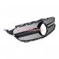 Preview: Upgrade Design Kühlergrill / Sportgrill passend für Mercedes Benz C-Klasse W205 / S205 / A205 / C205 13-18 Matt schwarz / Hochglanz schwarz