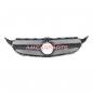 Preview: Upgrade Design Kühlergrill / Sportgrill passend für Mercedes Benz C-Klasse W205 / S205 / A205 / C205 13-18 Matt schwarz / Hochglanz schwarz