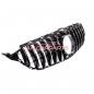 Preview: Upgrade Design Kühlergrill / Sportgrill passend für Mercedes Benz C-Klasse W205 / S205 / A205 / C205 13-18 Hochglanz schwarz / chrom
