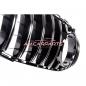 Preview: Upgrade Design Kühlergrill / Sportgrill passend für Mercedes Benz C-Klasse W205 / S205 / A205 / C205 13-18 Hochglanz schwarz / chrom