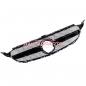 Preview: Upgrade Design Kühlergrill / Sportgrill passend für Mercedes Benz C-Klasse W205 / S205 / A205 / C205 Facelift 18-21 Hochglanz schwarz