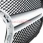 Preview: Upgrade Design Kühlergrill / Sportgrill passend für Mercedes Benz C-Klasse W205 / S205 / A205 / C205 Facelift 18-21 Matt schwarz / Matt silber