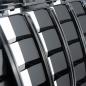 Preview: Upgrade Design Kühlergrill / Sportgrill passend für Mercedes Benz C-Klasse W205 / S205 / A205 / C205 Facelift 18-21 Hochglanz schwarz