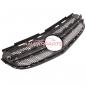 Preview: Upgrade Design Kühlergrill / Sportgrill für Mercedes Benz E-Klasse W212 / S212 Facelift 13-16 Matt schwarz / Matt silber