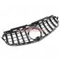 Preview: Upgrade Design Kühlergrill / Sportgrill für Mercedes Benz E-Klasse W212 / S212 Facelift 13-16 Hochglanz schwarz