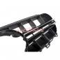 Preview: Upgrade Design Kühlergrill / Sportgrill für Mercedes Benz E-Klasse W213 / S213 / A238 / C238 16-20 Matt schwarz / Hochglanz schwarz