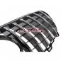 Preview: Upgrade Design Kühlergrill / Sportgrill für Mercedes Benz E-Klasse W213 / S213 / A238 / C238 Vor-Facelift 16-20 Hochglanz schwarz / chrom