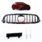 Preview: Upgrade Design Kühlergrill / Sportgrill für Mercedes Benz E-Klasse W213 / S213 / A238 / C238 Facelift 21-23 Hochglanz schwarz