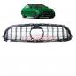 Preview: Upgrade Design Kühlergrill / Sportgrill für Mercedes Benz E-Klasse W213 / S213 / A238 / C238 Facelift 21-23 Hochglanz schwarz / chrom