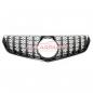 Preview: Upgrade Design Kühlergrill / Sportgrill für Mercedes Benz E-Klasse C207 / A207 Vor-Facelift 09-13 Hochglanz schwarz
