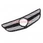 Preview: Upgrade Design Kühlergrill / Sportgrill passend für Mercedes Benz E-Klasse C207 / A207 Facelift 13-16 Matt schwarz / Matt silber / chrom