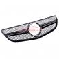 Preview: Upgrade Design Kühlergrill / Sportgrill passend für Mercedes Benz E-Klasse C207 / A207 Facelift 13-17 Matt schwarz / Hochglanz schwarz