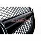 Preview: Upgrade Design Kühlergrill / Sportgrill passend für Mercedes Benz E-Klasse C207 / A207 Facelift 13-17 Matt schwarz / Hochglanz schwarz