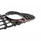 Preview: Upgrade Design Kühlergrill / Sportgrill für Mercedes Benz E-Klasse C207 / A207 Facelift 13-16 Hochglanz schwarz