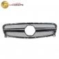 Preview: Upgrade Design Kühlergrill / Sportgrill für Mercedes GLA-Klasse (X156) 13-16 Hochglanz schwarz / Matt schwarz