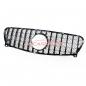 Preview: Upgrade Design Kühlergrill / Sportgrill für Mercedes GLA-Klasse (X156) 13-16 Hochglanz schwarz