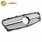 Preview: Upgrade Design Kühlergrill / Sportgrill für Mercedes GLA-Klasse (X156) Facelift 16-19 Matt schwarz / Matt silber