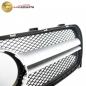 Preview: Upgrade Design Kühlergrill / Sportgrill für Mercedes GLA-Klasse (X156) Facelift 16-19 Matt schwarz / Matt silber