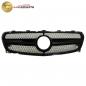 Preview: Upgrade Design Kühlergrill / Sportgrill für Mercedes GLA-Klasse (X156) Facelift 16-19 Hochglanz schwarz / Matt schwarz