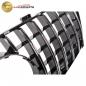 Preview: Upgrade Design Kühlergrill / Sportgrill für Mercedes GLA-Klasse (X156) Facelift 17-19 Hochglanz schwarz / chrom