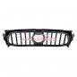 Preview: Upgrade Design Kühlergrill / Sportgrill für Mercedes GLB (X247) 19+ Hochglanz schwarz / chrom