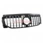 Preview: Upgrade Design Kühlergrill / Sportgrill für Mercedes GLB (X247) 19+ Hochglanz schwarz / chrom