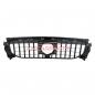 Preview: Upgrade Design Kühlergrill / Sportgrill für Mercedes GLB (X247) 19+ Hochglanz schwarz / chrom