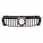 Preview: Upgrade Design Kühlergrill / Sportgrill für Mercedes GLB (X247) 19+ Hochglanz schwarz