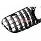Preview: Upgrade Design Kühlergrill / Sportgrill für Mercedes GLC (X253) / GLC (C253) Vor-Facelift 15-19 Hochglanz schwarz