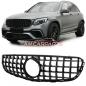 Preview: Upgrade Design Kühlergrill / Sportgrill für Mercedes GLC (X253) / GLC (C253) Vor-Facelift 15-19 Hochglanz schwarz