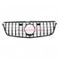 Preview: Upgrade Design Kühlergrill / Sportgrill für Mercedes GL-Klasse (X166) Vor-Facelift 12-15 Hochglanz schwarz