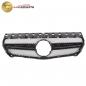 Preview: Upgrade Design Kühlergrill / Sportgrill passend für Mercedes Benz CLA C117 13-16 Matt schwarz / Hochglanz schwarz