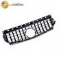 Preview: Upgrade Design Kühlergrill / Sportgrill passend für Mercedes Benz CLA C117 13-16 Hochglanz schwarz / chrom