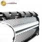 Preview: Upgrade Design Kühlergrill / Sportgrill passend für Mercedes Benz CLA C117 / X117 Facelift 16-19 Matt schwarz / Matt silber