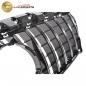 Preview: Upgrade Design Kühlergrill / Sportgrill passend für Mercedes Benz CLA C117 / X117 Facelift 16-18 Hochglanz schwarz / chrom