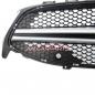 Preview: Upgrade Design Kühlergrill / Sportgrill passend für Mercedes Benz CLA C118 / X118 19+ Matt schwarz / Matt silber