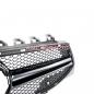 Preview: Upgrade Design Kühlergrill / Sportgrill passend für Mercedes Benz CLA C118 / X118 19+ Matt schwarz / Hochglanz schwarz