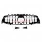 Preview: Upgrade Design Kühlergrill / Sportgrill passend für Mercedes Benz CLA C118 / X118 19+ Hochglanz schwarz