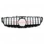 Preview: Upgrade Design Kühlergrill / Sportgrill für Mercedes Benz CLS (C218) Facelift 14-18 Hochglanz schwarz